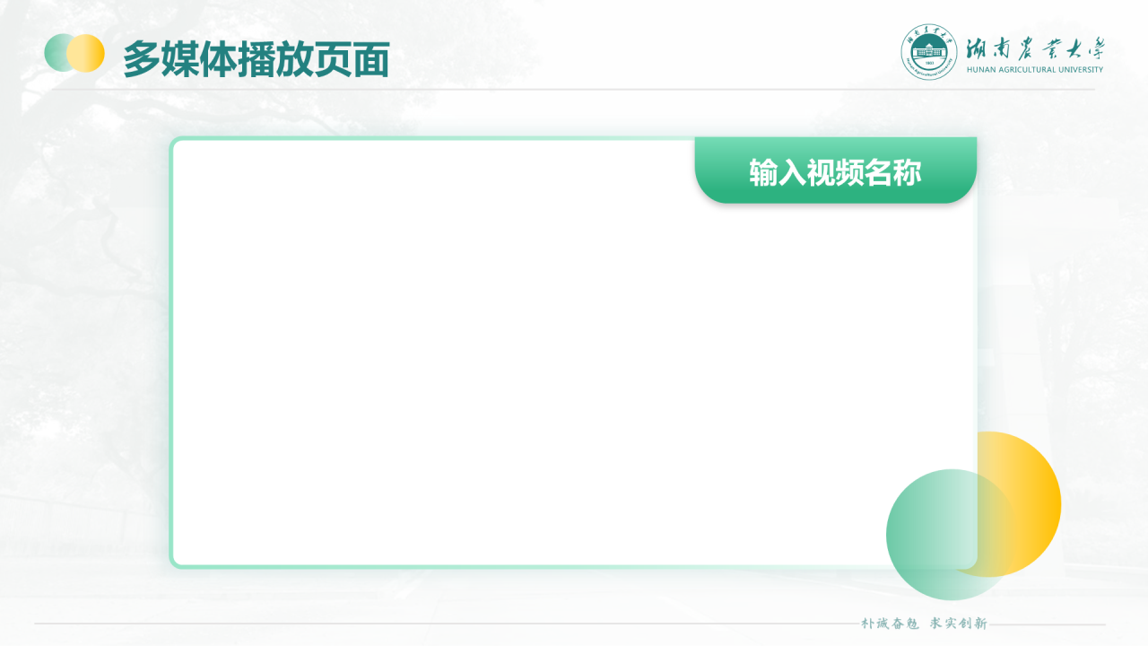 黑色商务湖南农业大学毕业论文答辩通用PPT模板