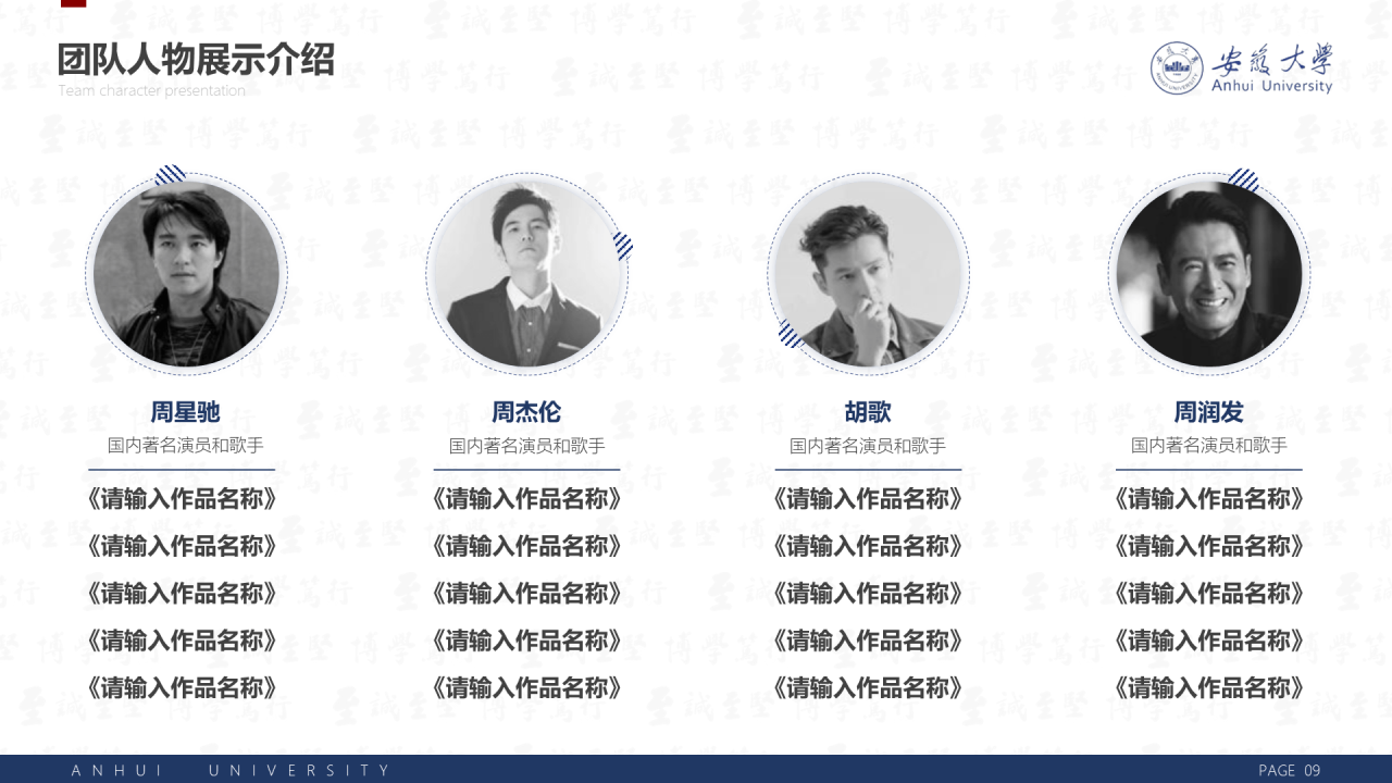 白色简洁安徽大学毕业生论文答辩PPT案例
