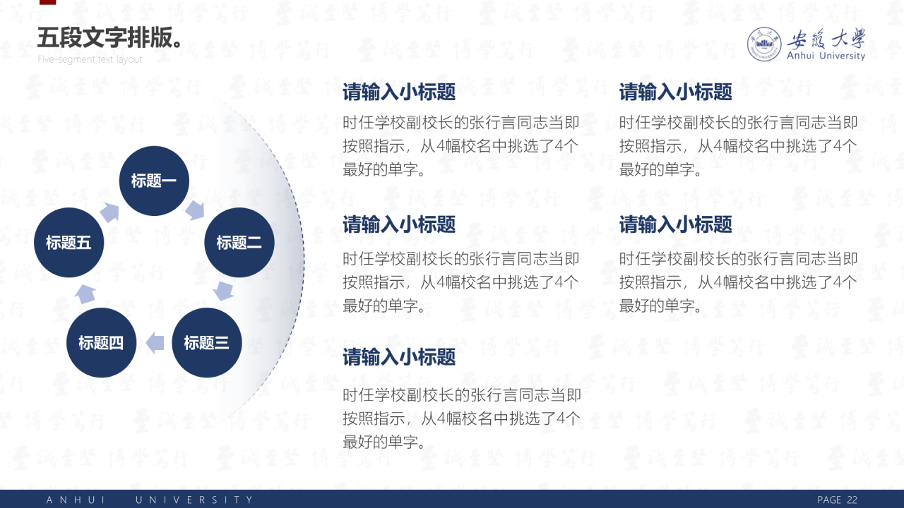白色简洁安徽大学毕业生论文答辩PPT案例