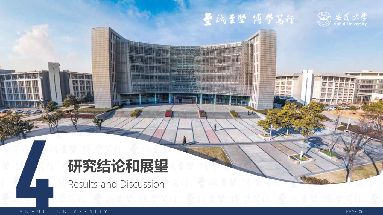 白色简洁安徽大学毕业生论文答辩PPT案例