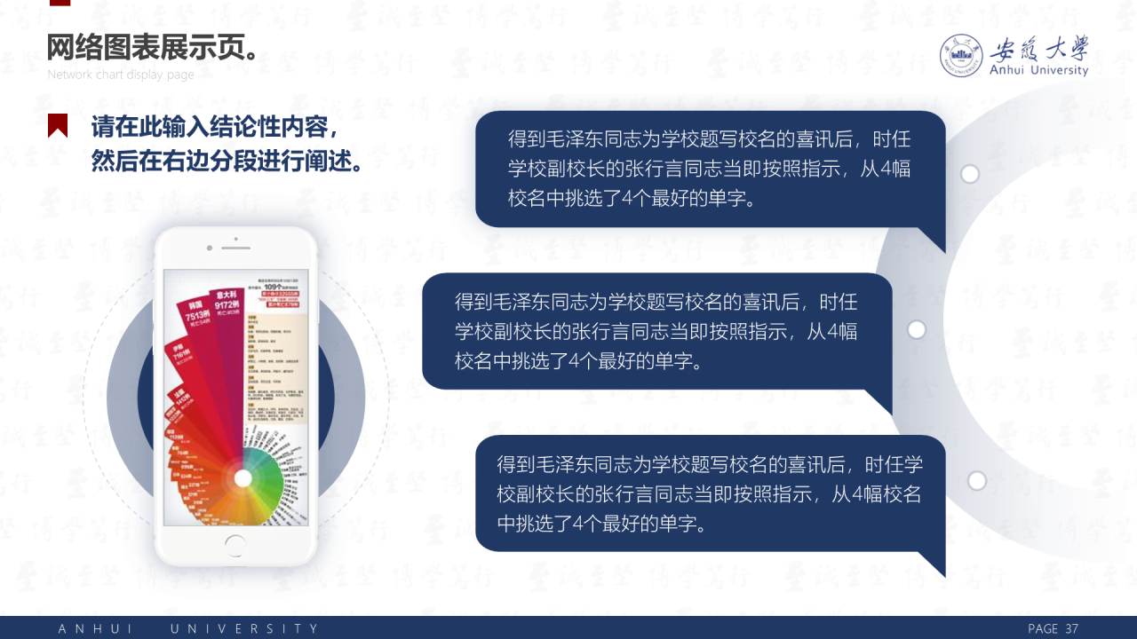 白色简洁安徽大学毕业生论文答辩PPT案例