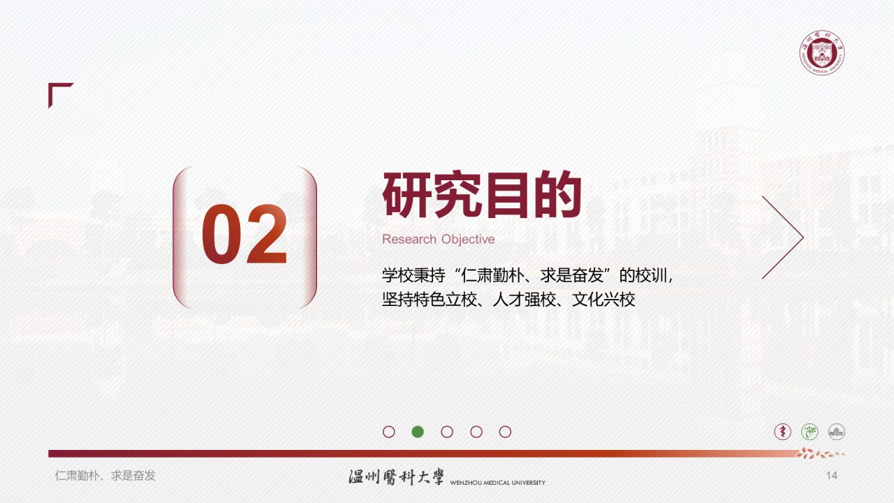 多色简约医科大学研究生毕业答辩PPT模板