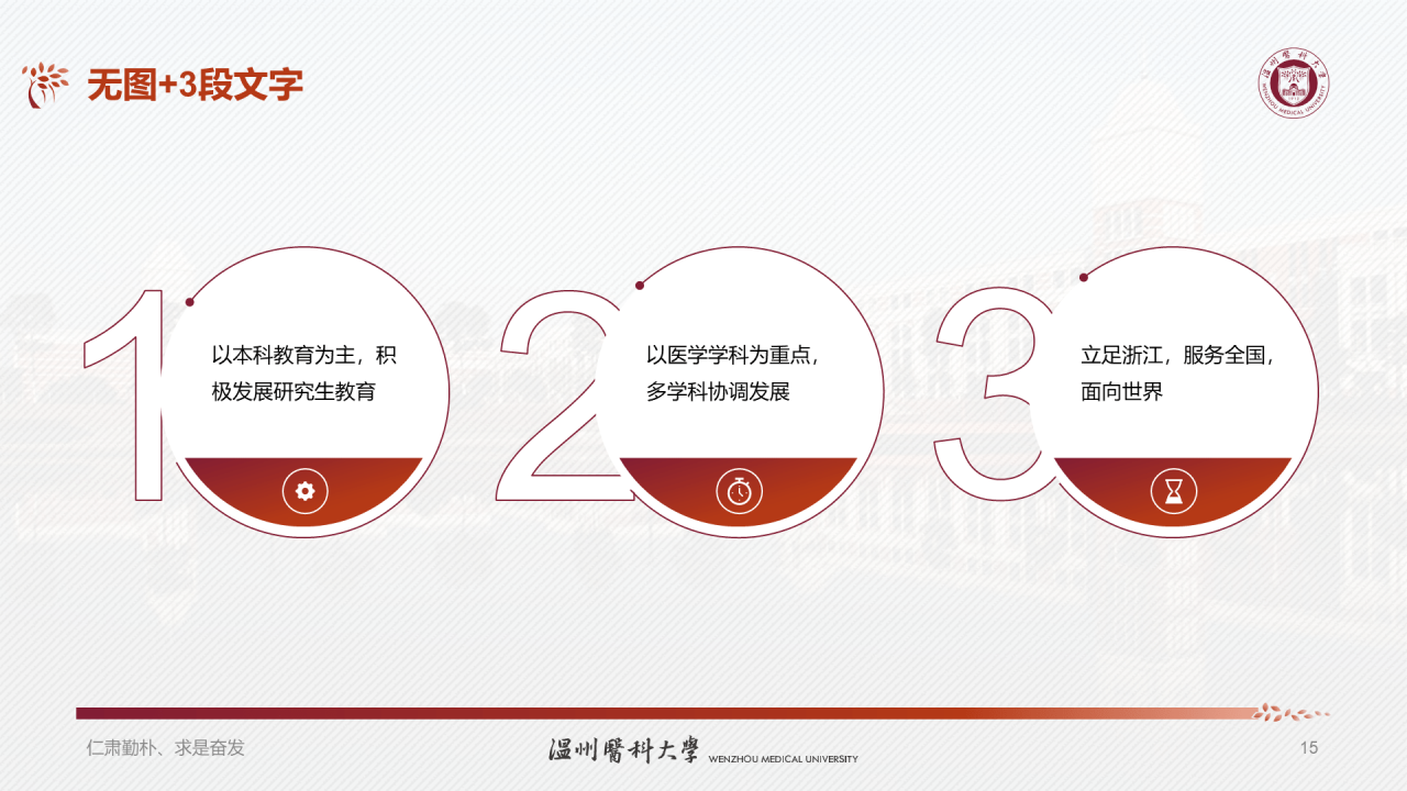 多色简约医科大学研究生毕业答辩PPT模板