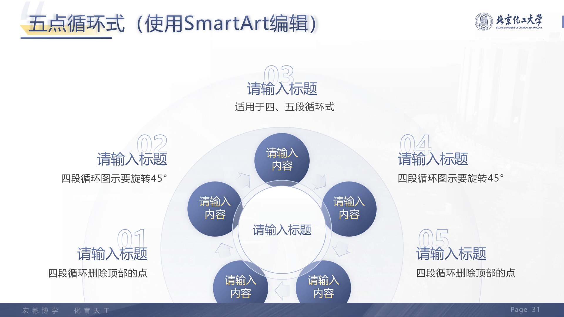 黑色商务北京化工大学毕业设计学术答辩PPT下载