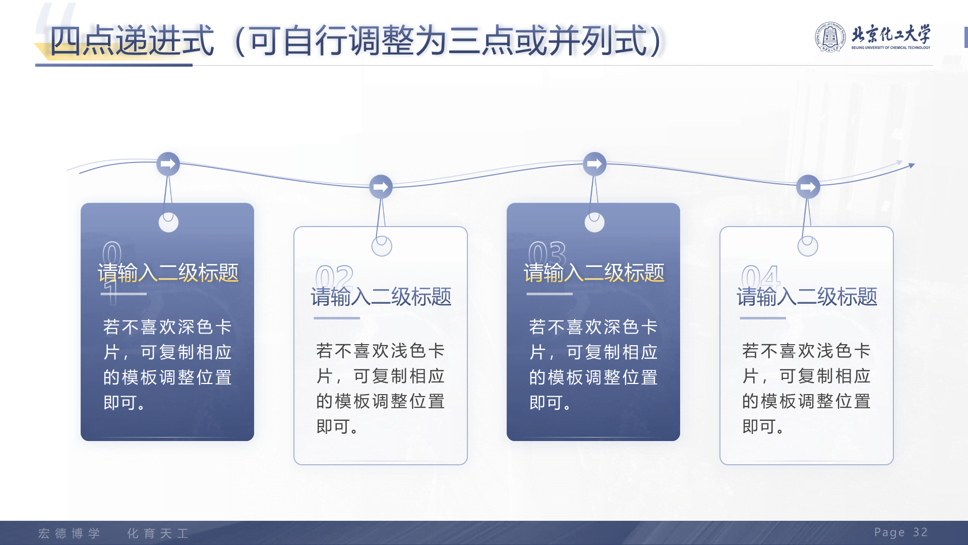 黑色商务北京化工大学毕业设计学术答辩PPT下载