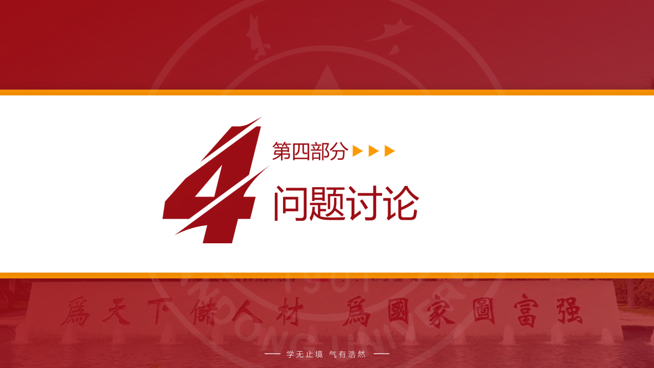 红色商务山东大学毕业生论文答辩PPT下载