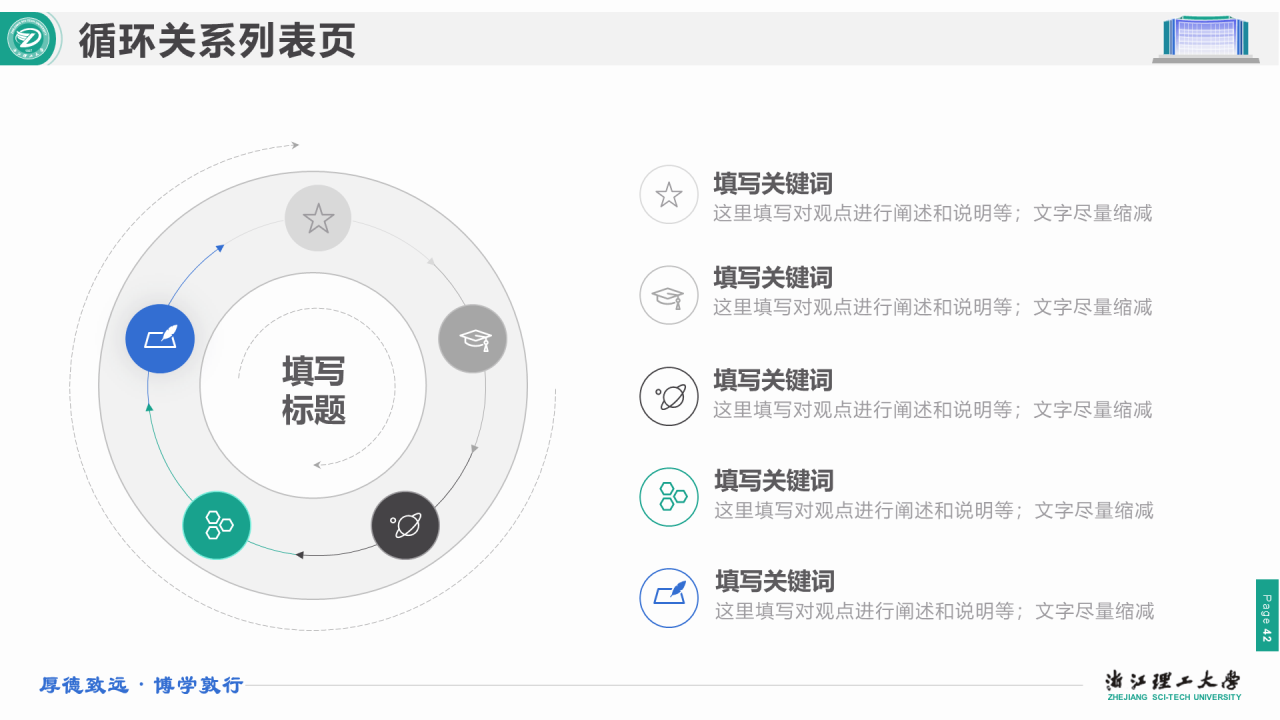 绿色简约理工大学毕业答辩汇报PPT下载