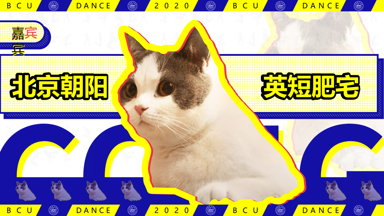 黄色插画北京城市学院社团介绍宣传PPT素材