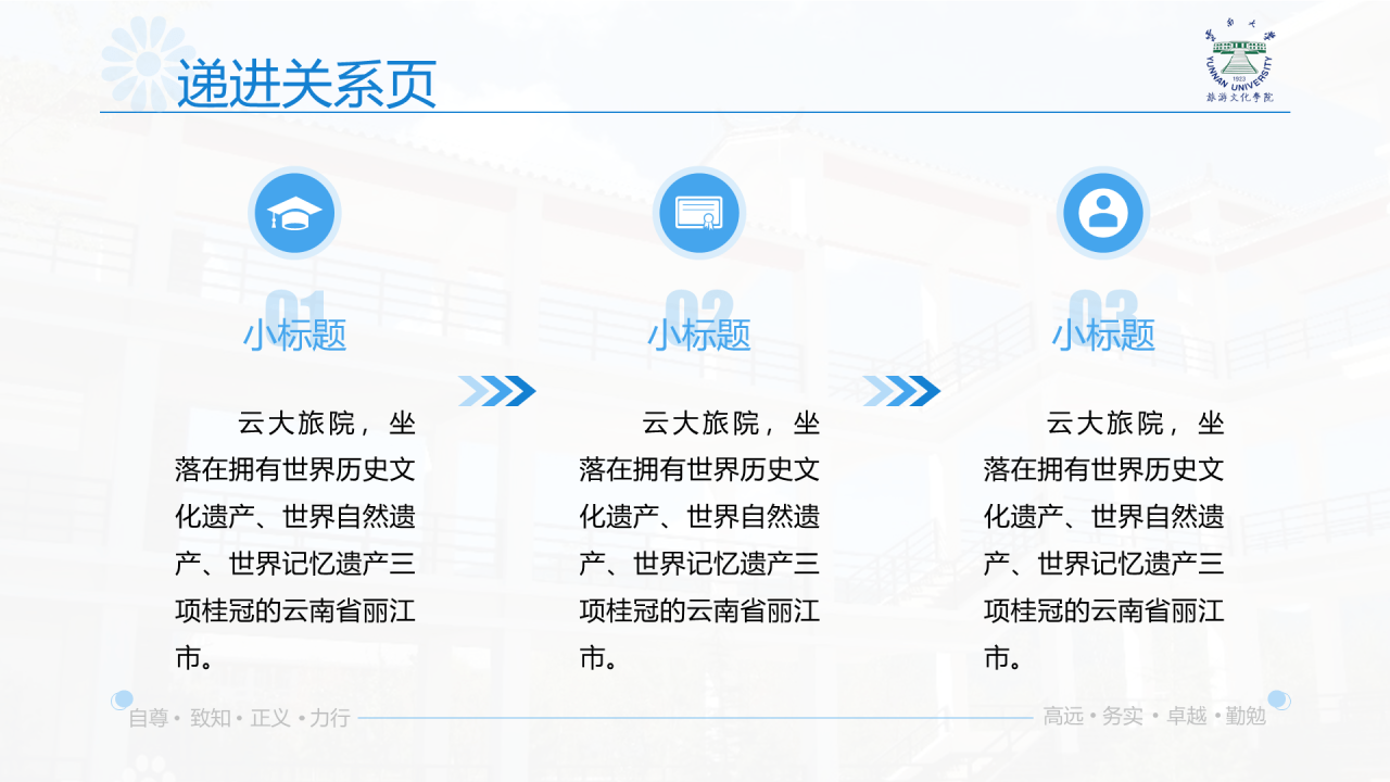 黑色商务云南大学旅游文化学院毕业答辩开题报告PPT案例