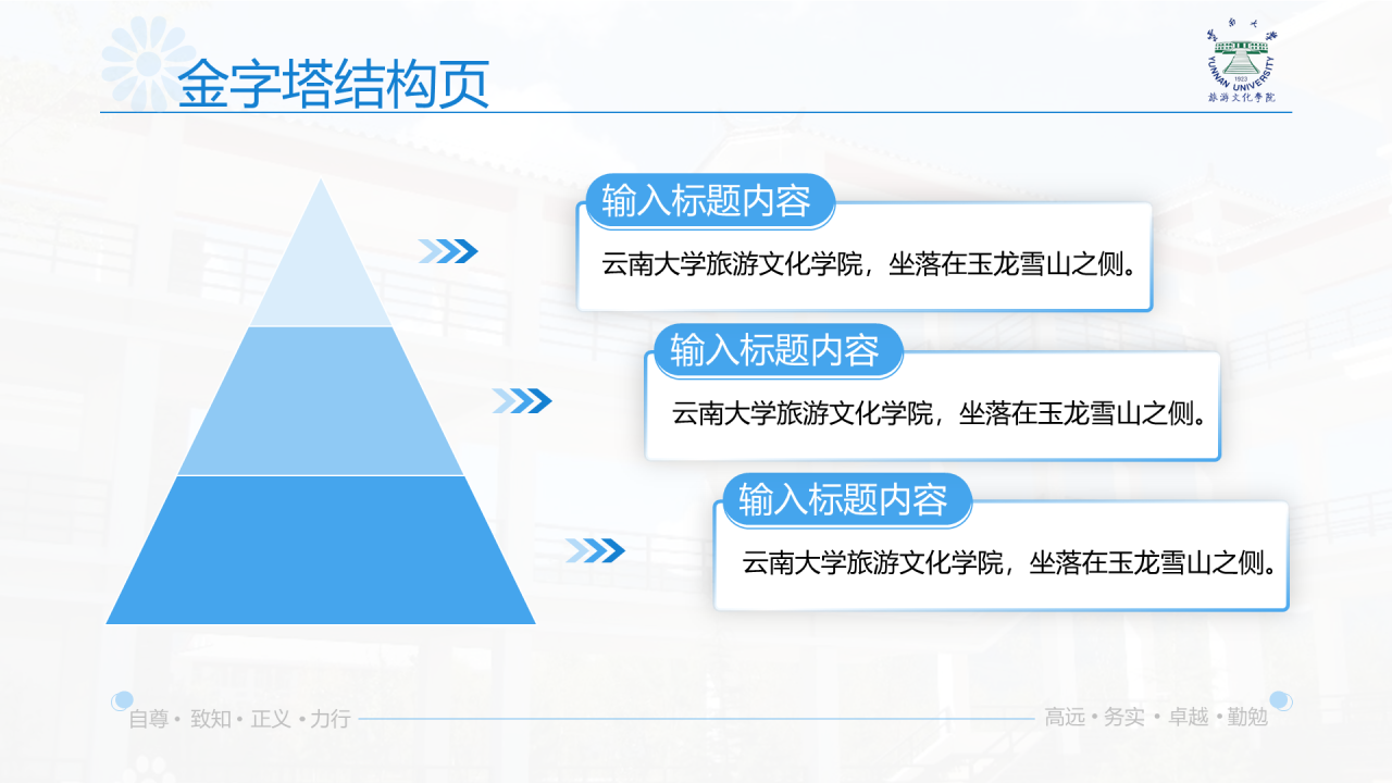 黑色商务云南大学旅游文化学院毕业答辩开题报告PPT案例