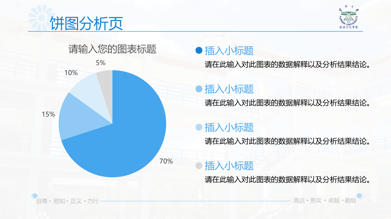 黑色商务云南大学旅游文化学院毕业答辩开题报告PPT案例