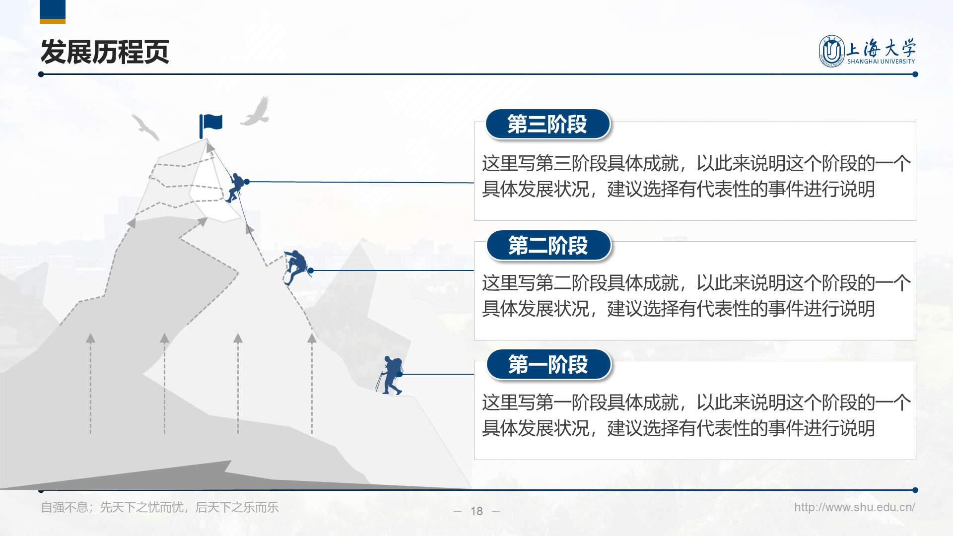 多色简约风上海大学毕业答辩汇报PPT下载