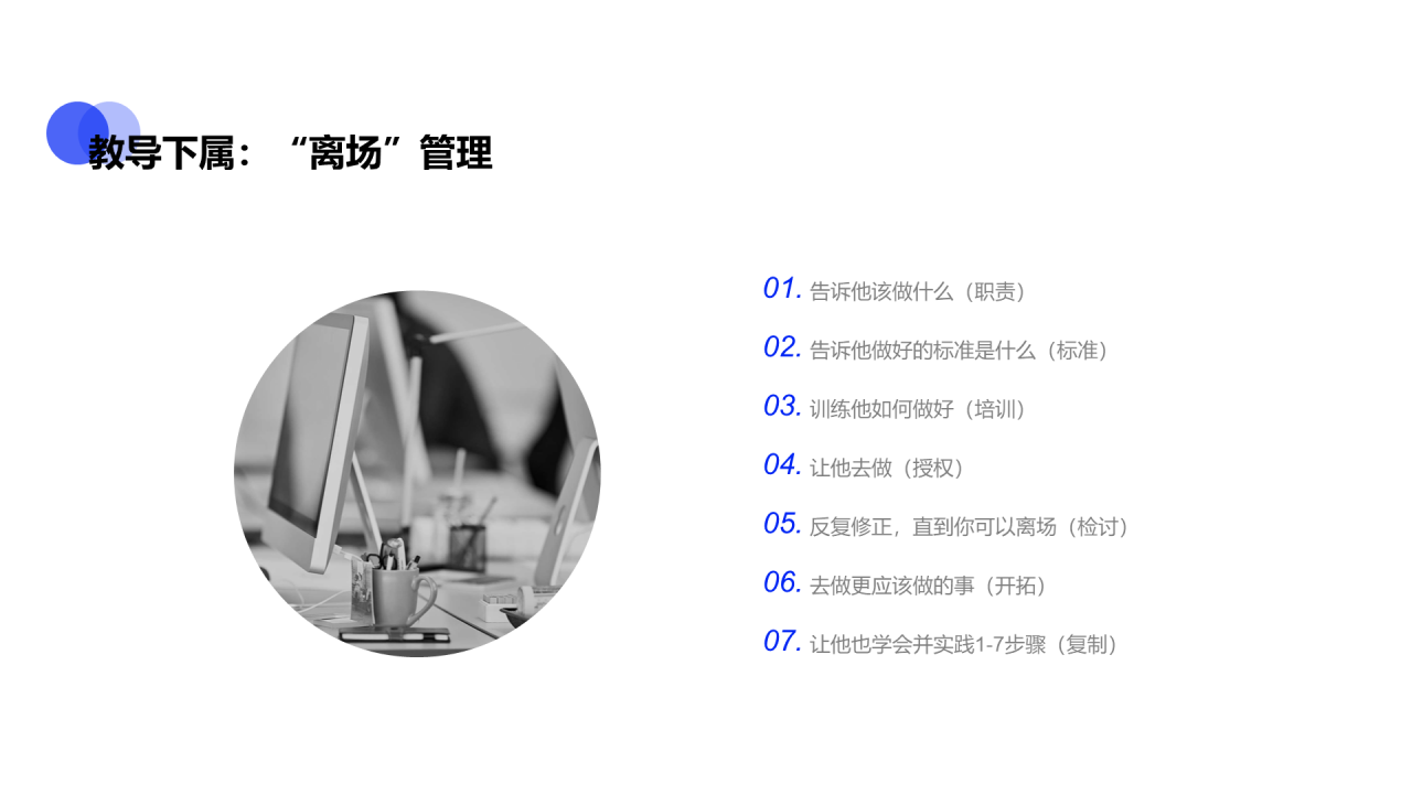 蓝色商务入职员工团队建设培训课件PPT下载