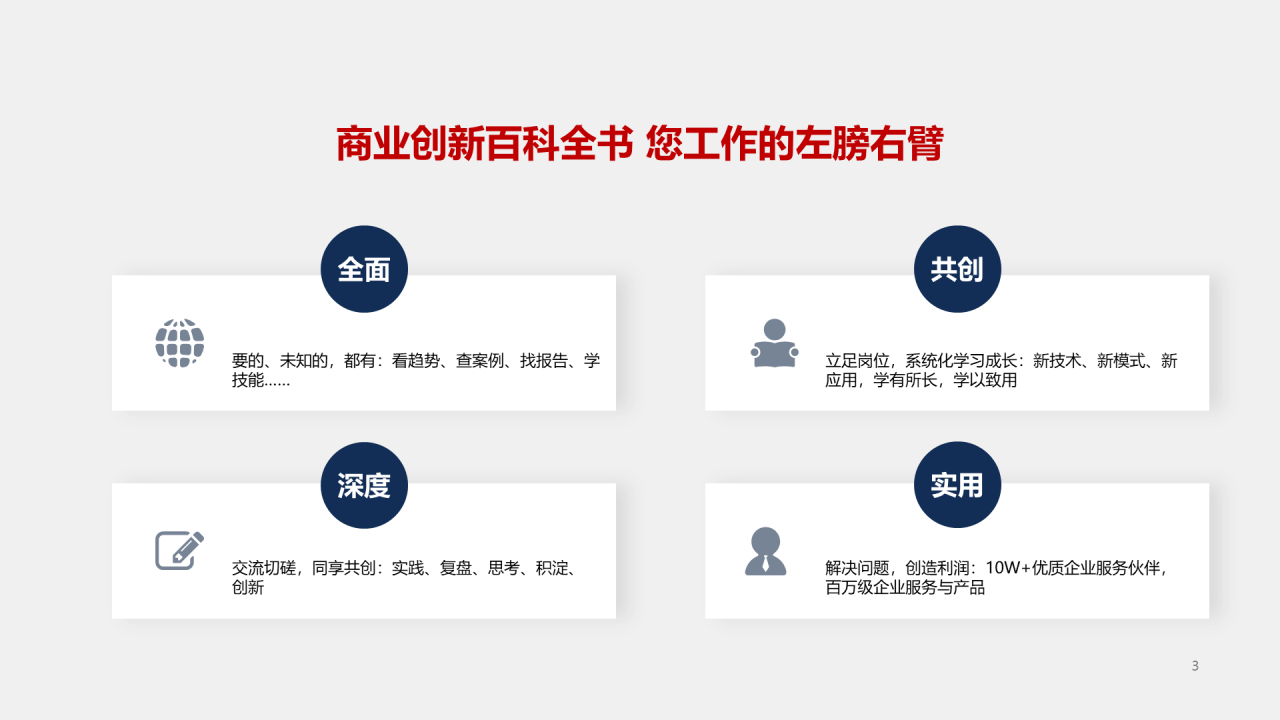 蓝色商务商业项目投资融资计划书PPT下载