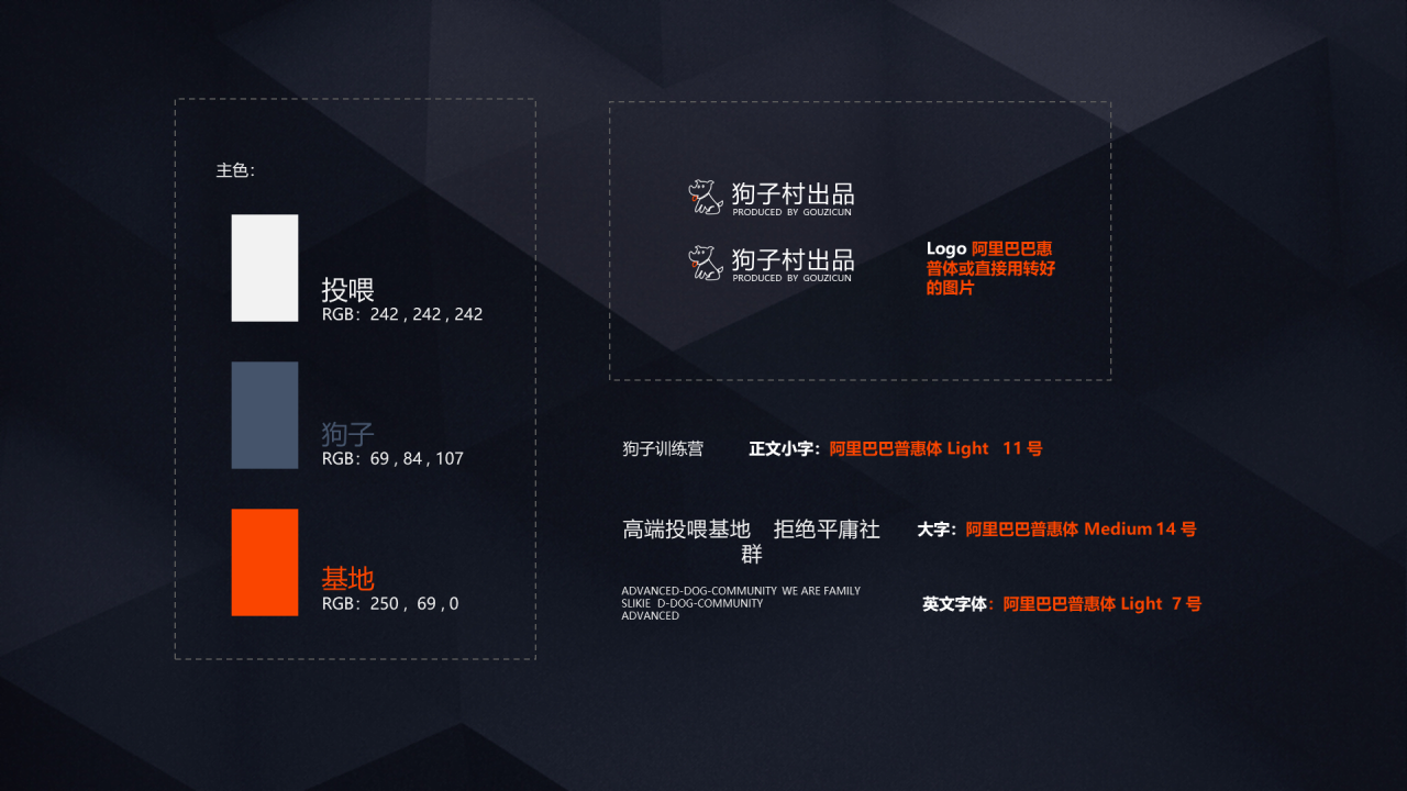 黑色社群运营PPT案例PPT案例
