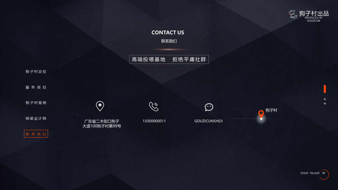 黑色社群运营PPT案例PPT案例