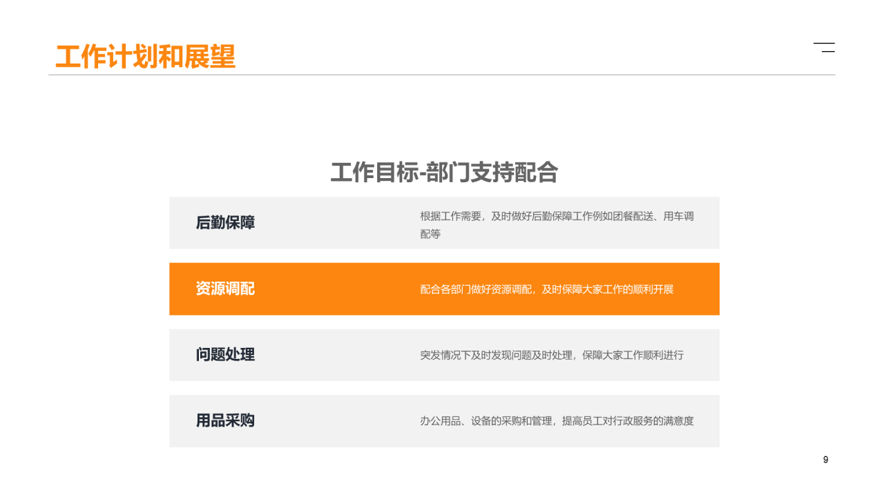 多色商务工作总结PPT案例