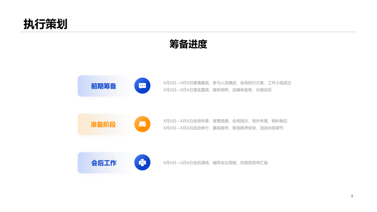 活动策划工作方案汇报PPT案例