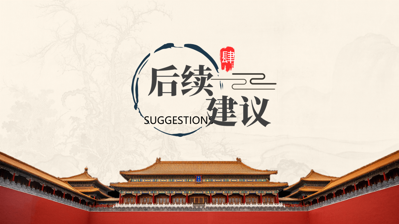 中国风工作汇报PPT案例