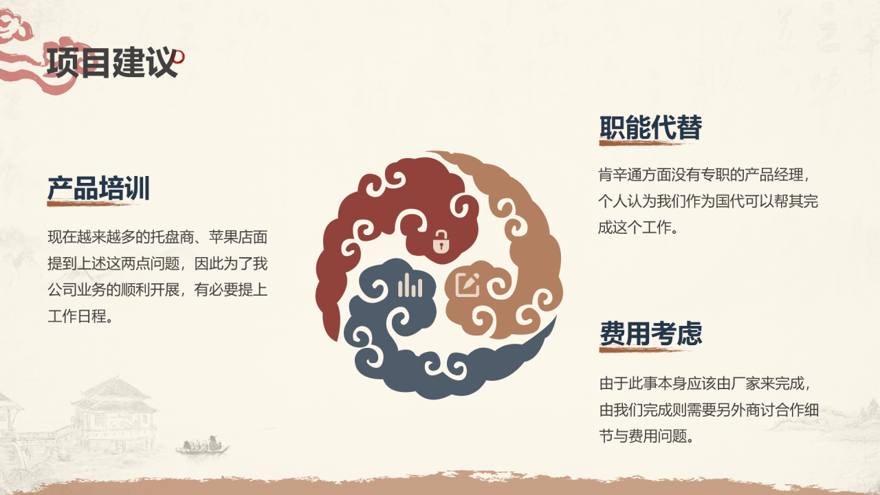 中国风工作汇报PPT案例