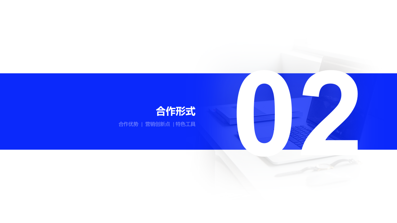 蓝色商务工作总结PPT案例