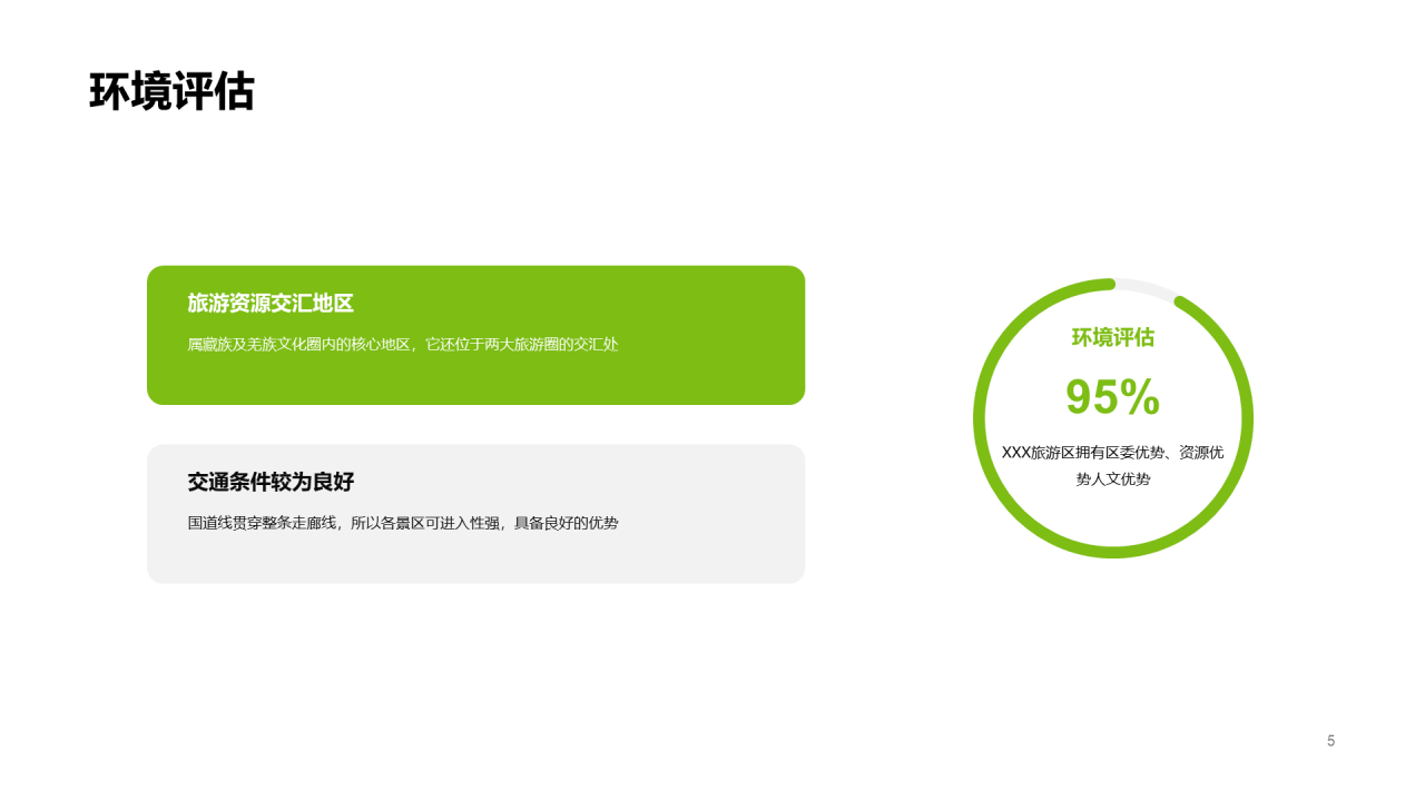 绿色简约工作总结PPT案例