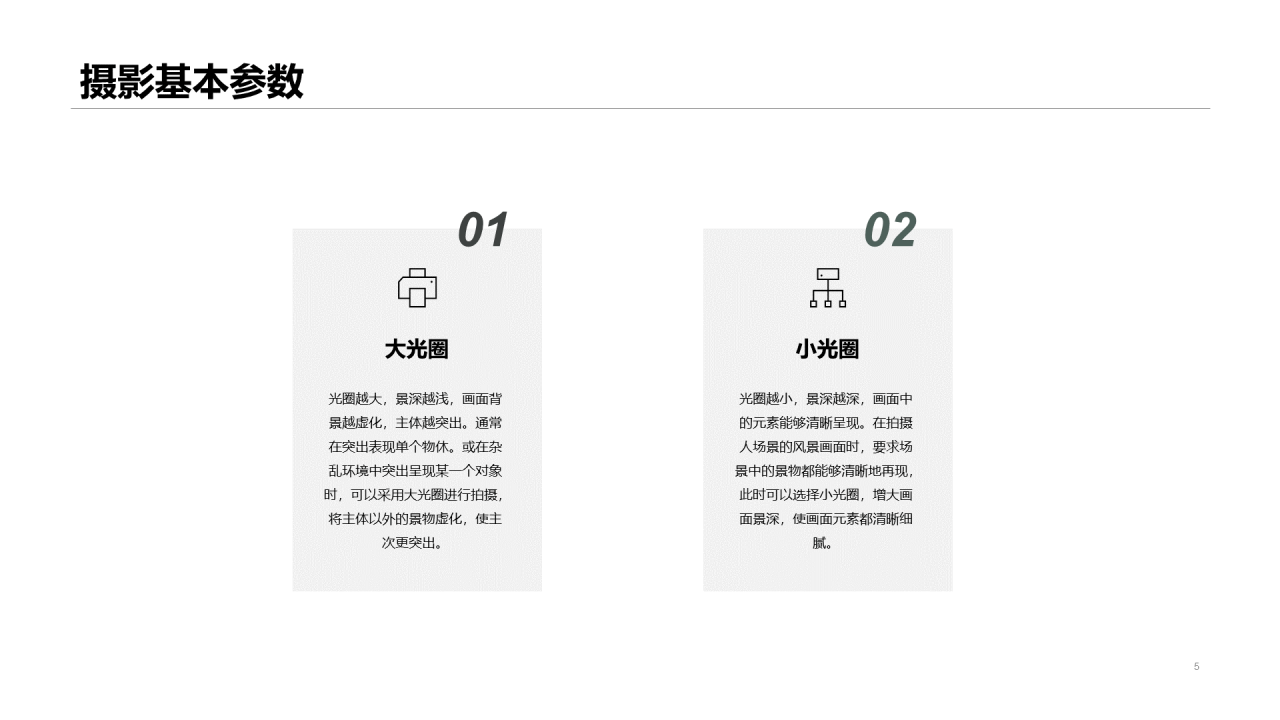 黑色摄影专业公开课PPT案例