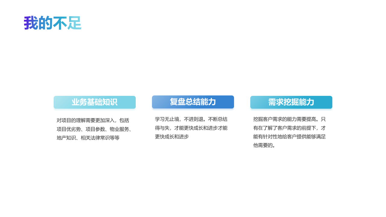 蓝色创意简约科技风个人简历PPT案例