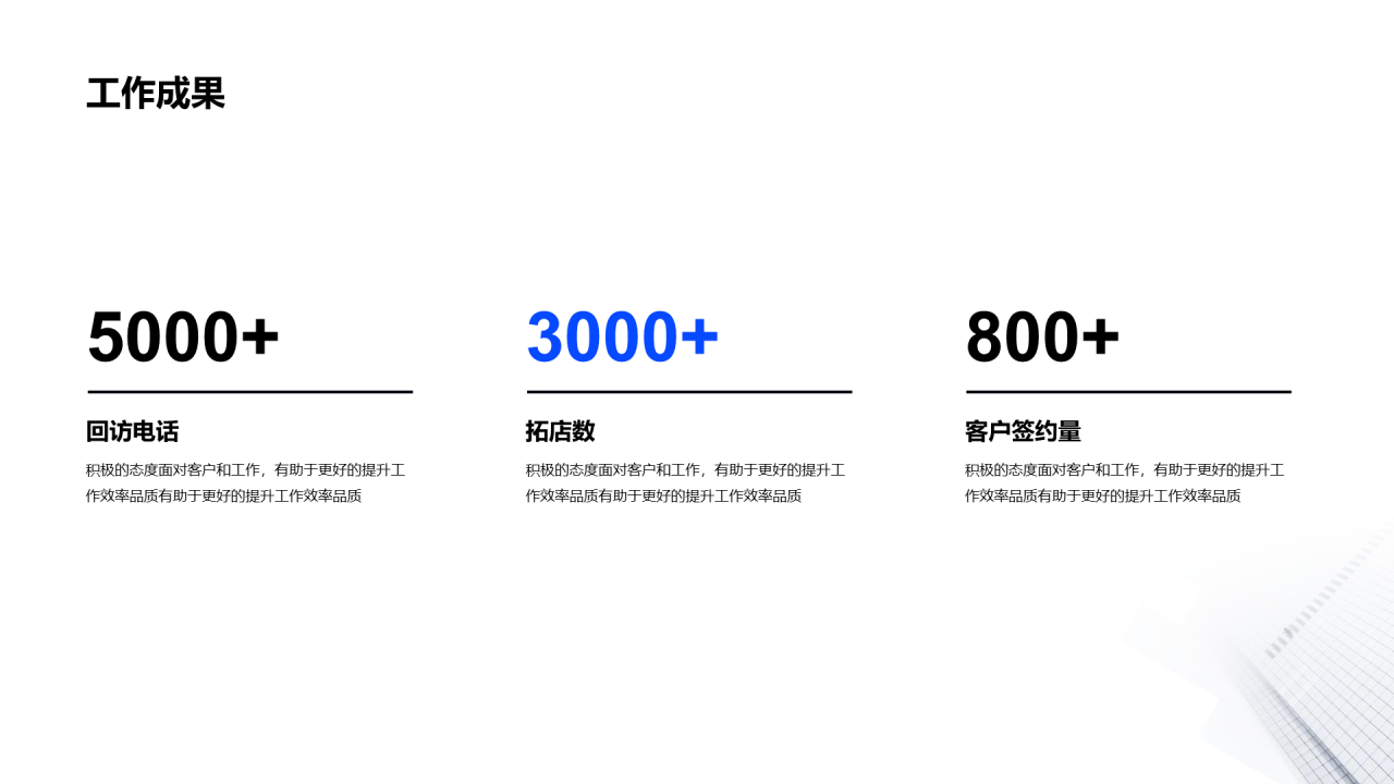 白色建筑商务风个人简历PPT案例