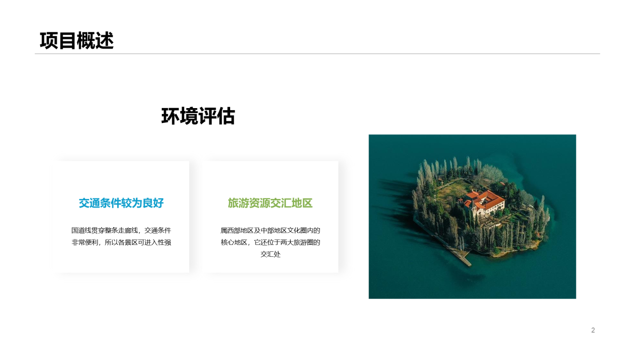 绿色旅游项目商业计划书PPT案例