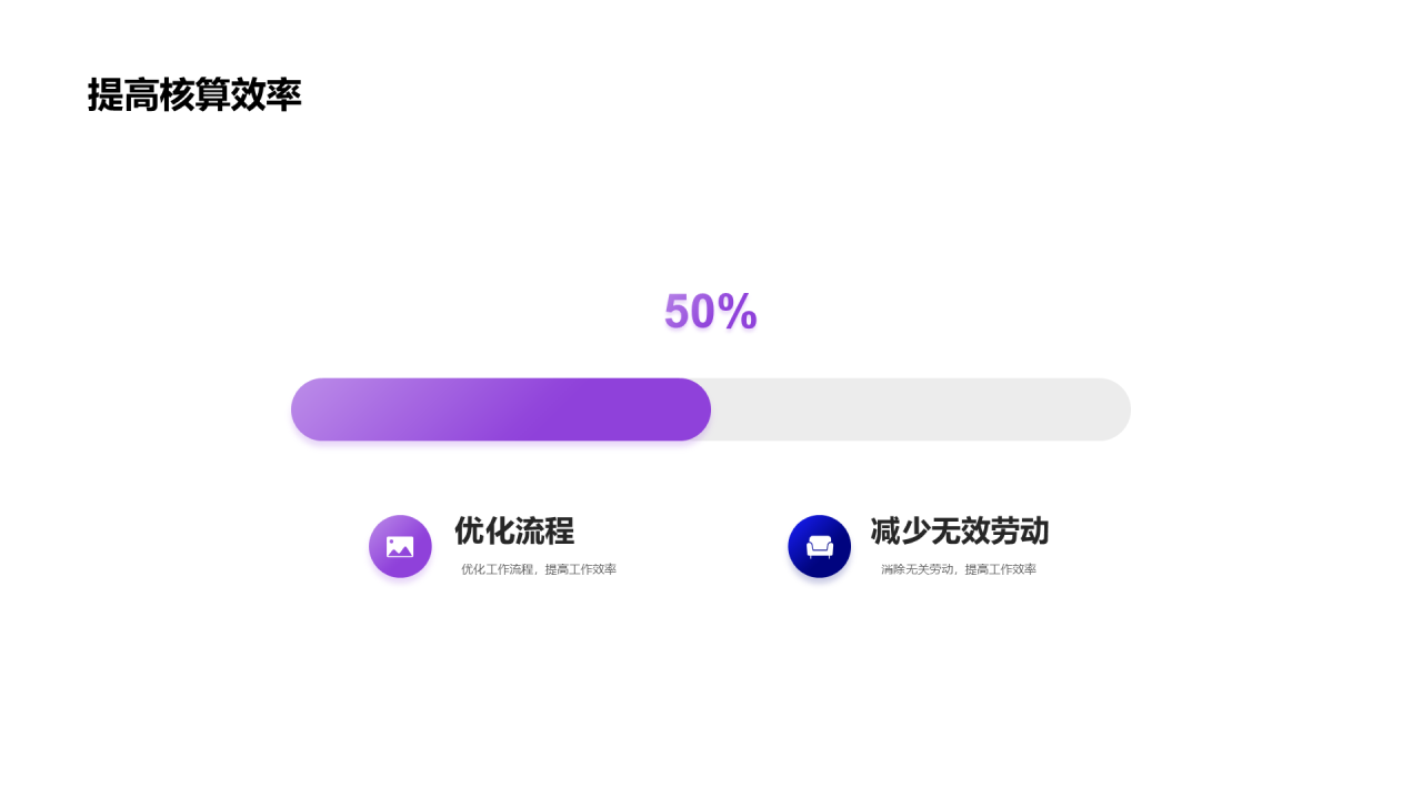 紫色年中工作总结与计划PPT案例