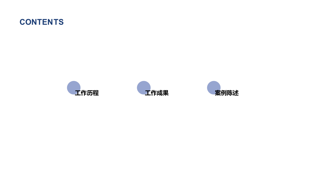 蓝色商务风个人简历PPT案例