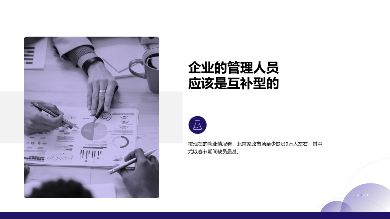 蓝色商业融资计划书PPT案例