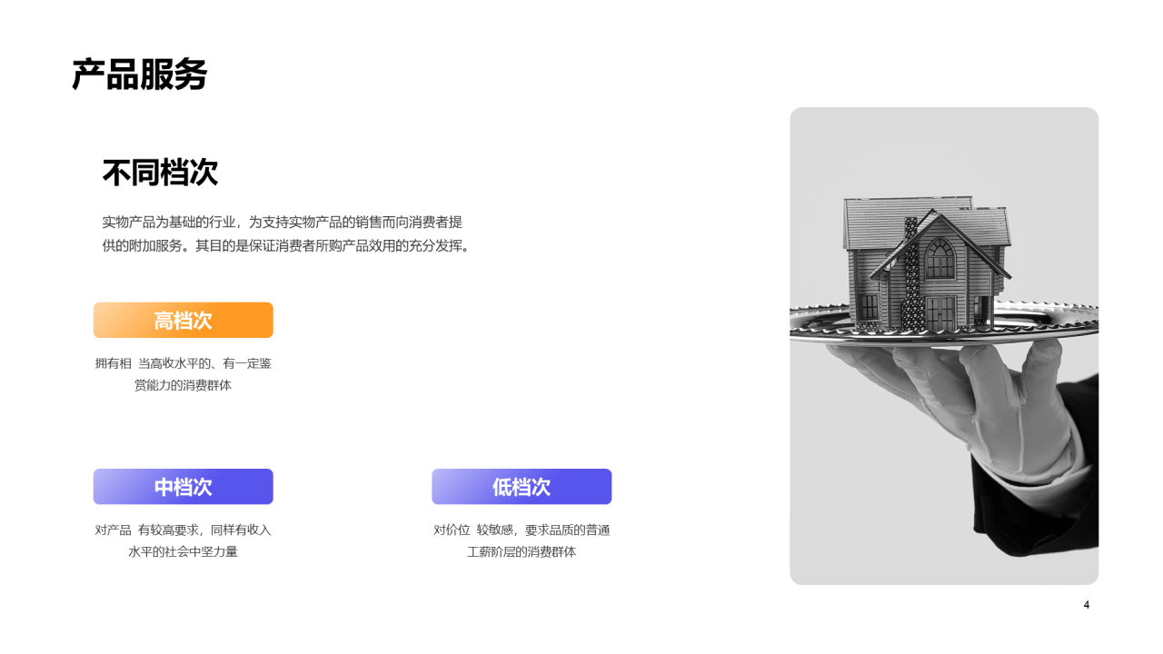 黑色商业融资计划书PPT案例