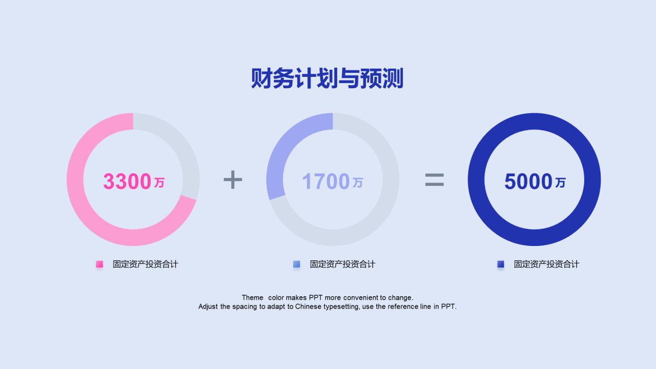蓝色互联网商业计划书PPT案例