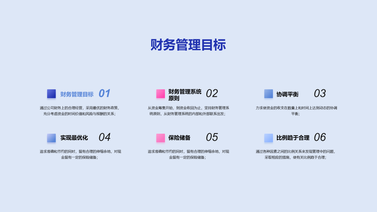 蓝色互联网商业计划书PPT案例