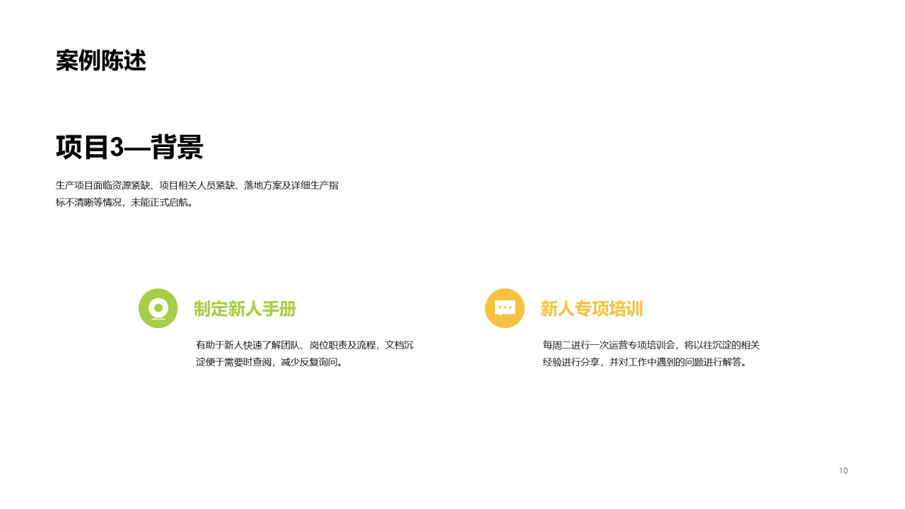 黄色电商运营个人竞聘简历PPT案例