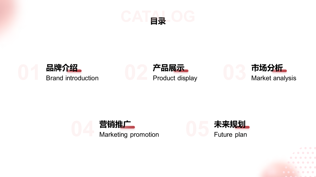 粉色创意品牌营销方案PPT案例