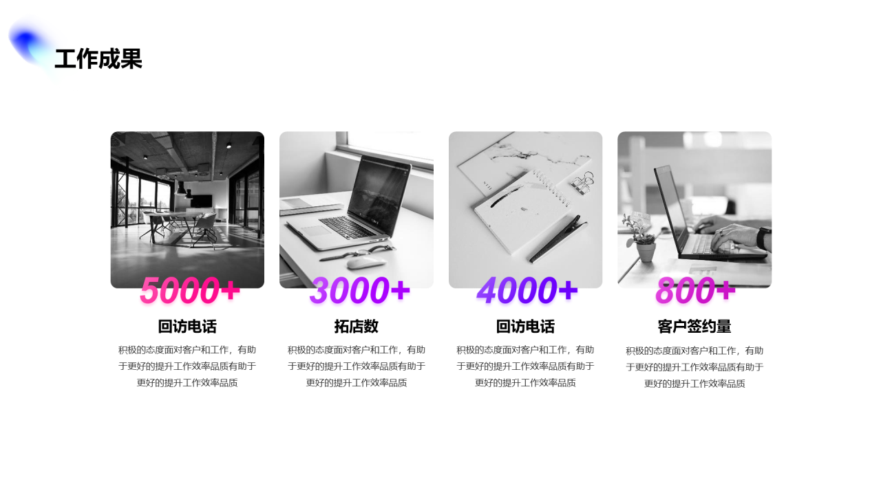 多色创意竞聘述职PPT案例