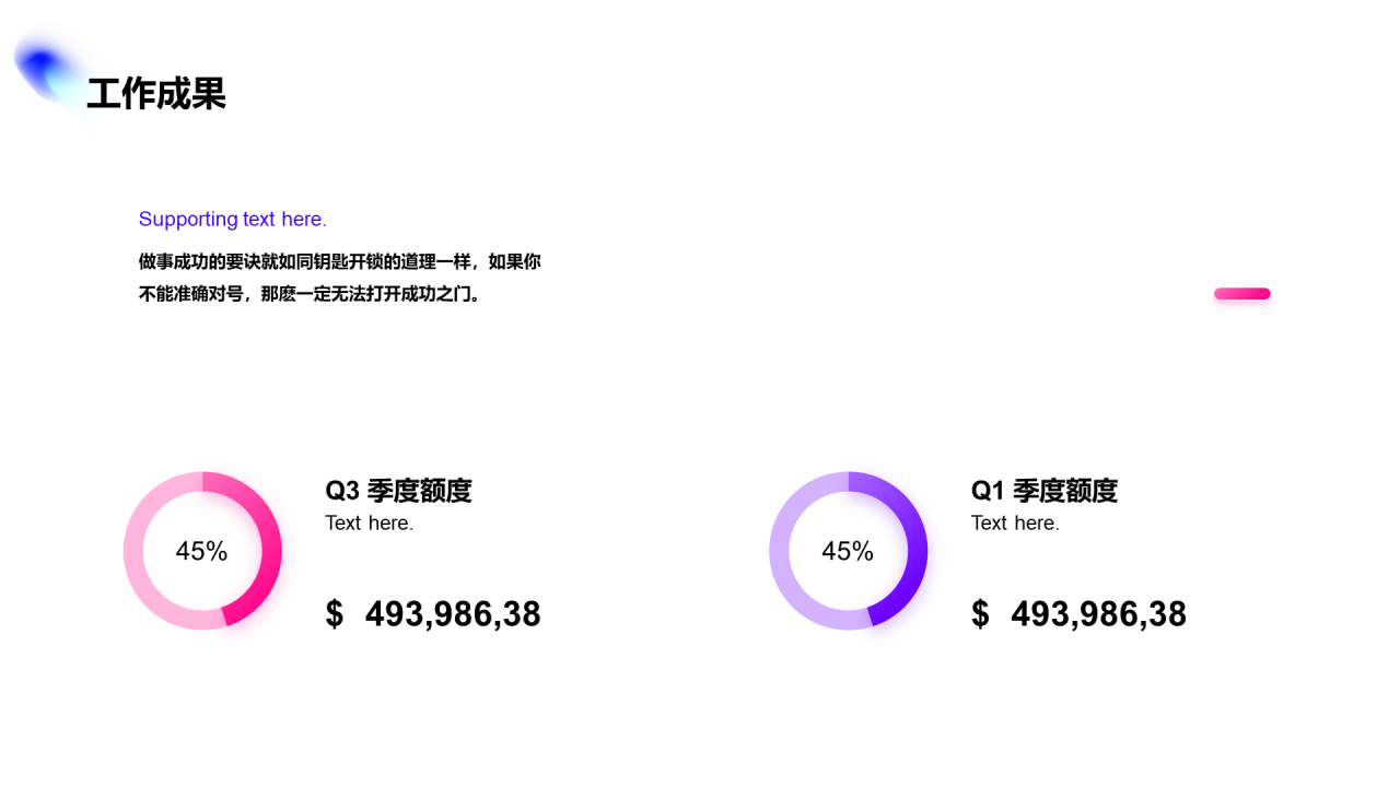 多色创意竞聘述职PPT案例