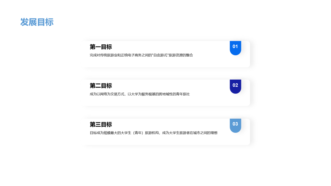 蓝色创意简约工作总结PPT案例