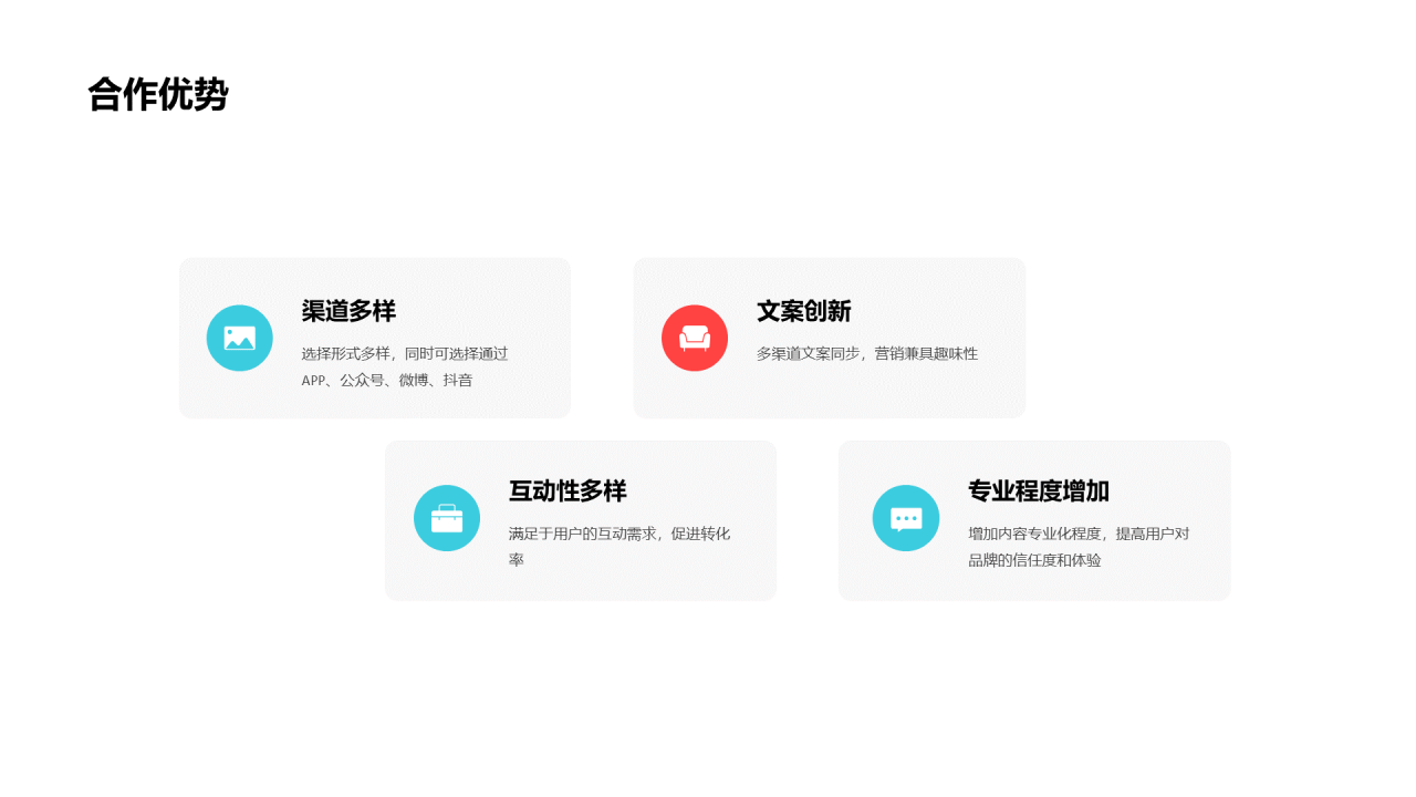 蓝色创意简约市场营销PPT案例