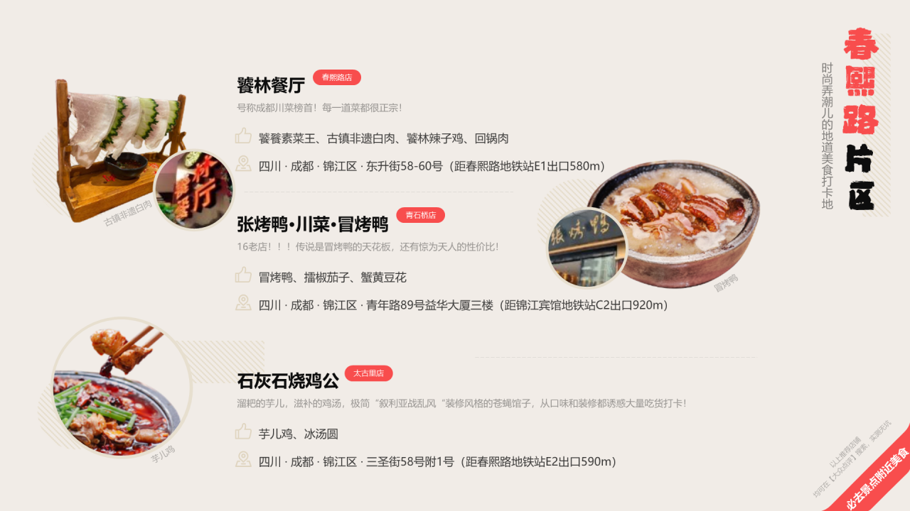 成都旅游美食
