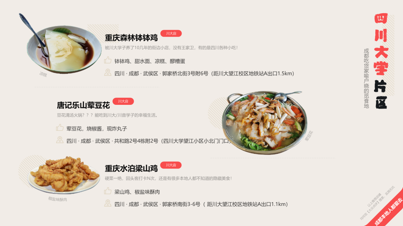 成都旅游美食