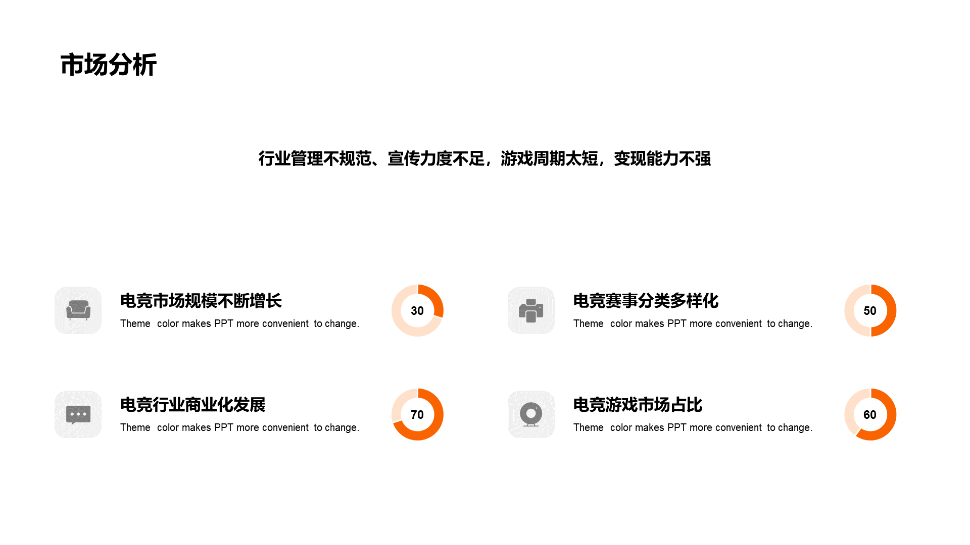 黑色创意游戏娱乐市场营销PPT案例