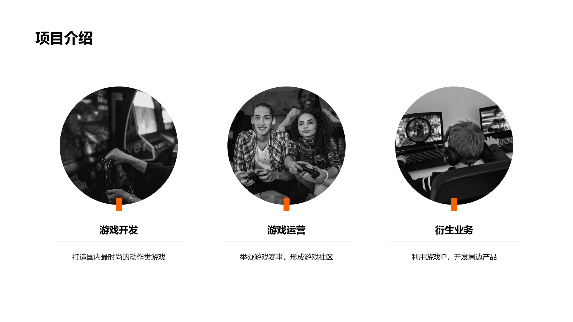 黑色创意游戏娱乐市场营销PPT案例