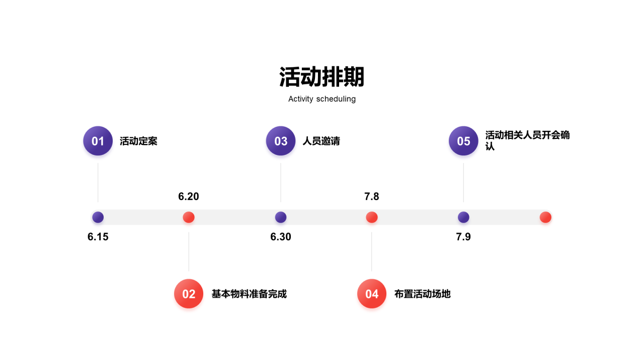 多色创意市场营销PPT案例