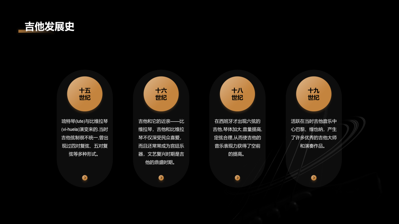 黑色创意培训课件发布会PPT案例
