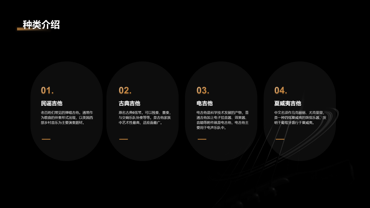 黑色创意培训课件发布会PPT案例