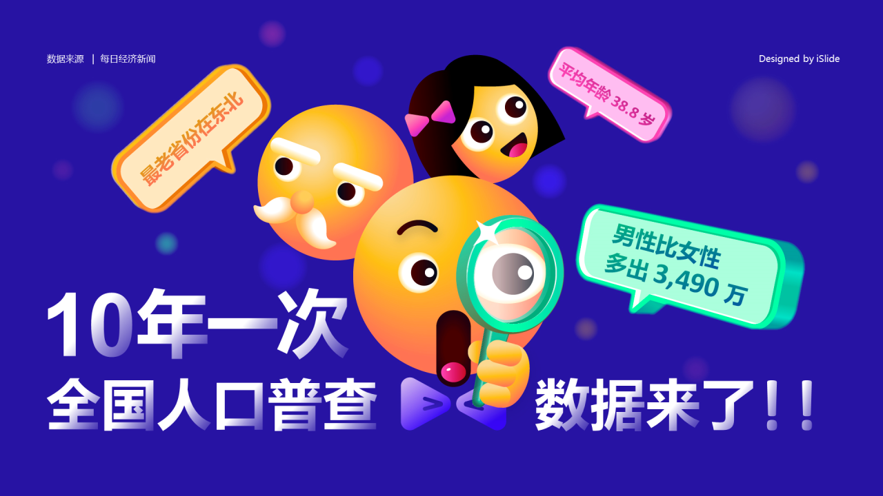 10年一次全国人口普查数据